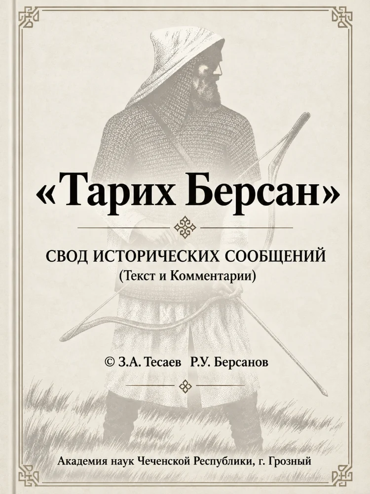 Тарих Берсан — Свод исторических сообщений (Текст и комментарии)